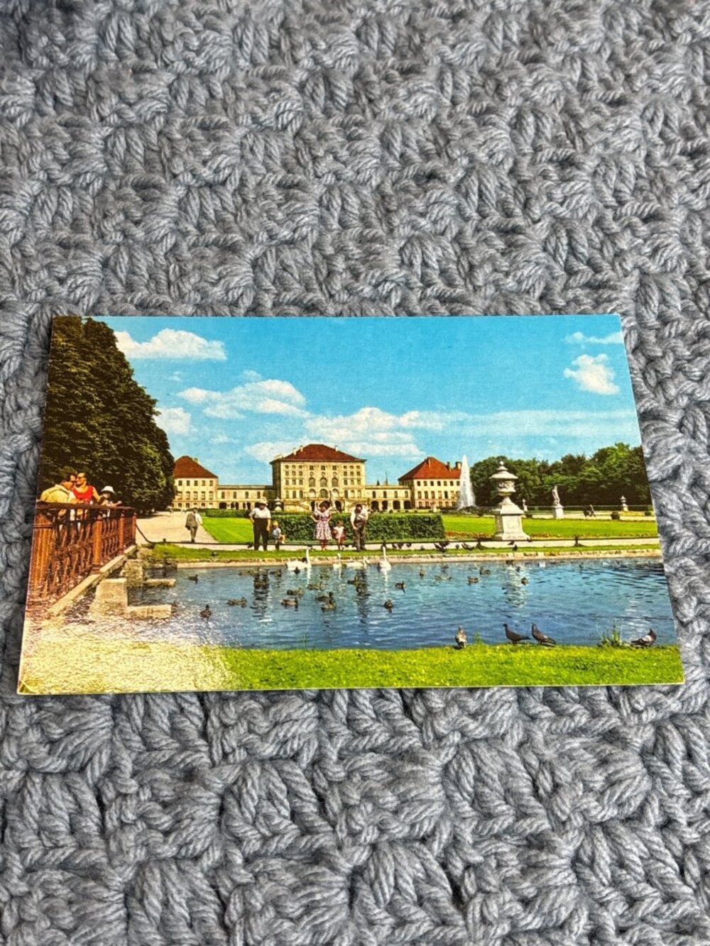 Munich Nymphenburg Castle Postcard